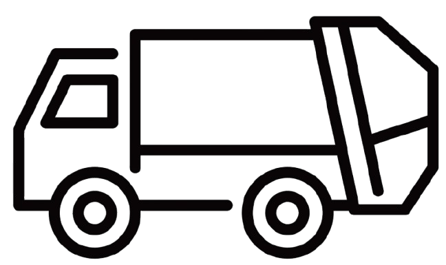 大量の産業廃棄物